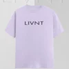 LIVNT Lavender Logo T-Shirt – Front View
