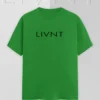 LIVNT Flag Green Logo T-Shirt – Front View