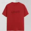 LIVNT Pixel T-Shirt in Voltage Drop – Red Cotton Graphic Tee