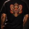 Men wearing LIVNT Chathan Theyyam ritual streetwear shirt